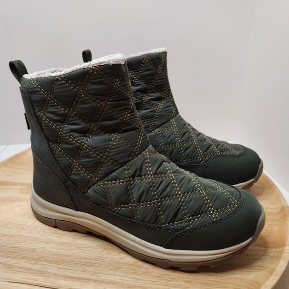 KEEN Terradora II Wintry Pull-On Boots – Women’s 9 Waterproof Rosin Olive - Picture 2 of 12